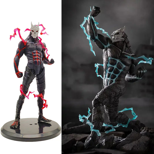 RED New Monster 8 Figure 21cm Kaiju Number Eight Figure Kafka Hibino Stands Monster Form No. 8 Anime Decoration Model Ornamen