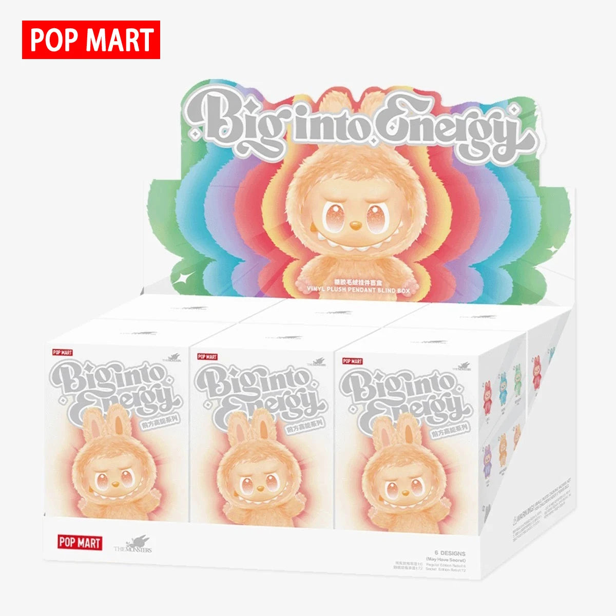 Labubu Doll - THE MONSTERS Mystery Box, 100% Genuine - Macaron Color, It's the Perfect Gift for Family Friends and Lovers. - 