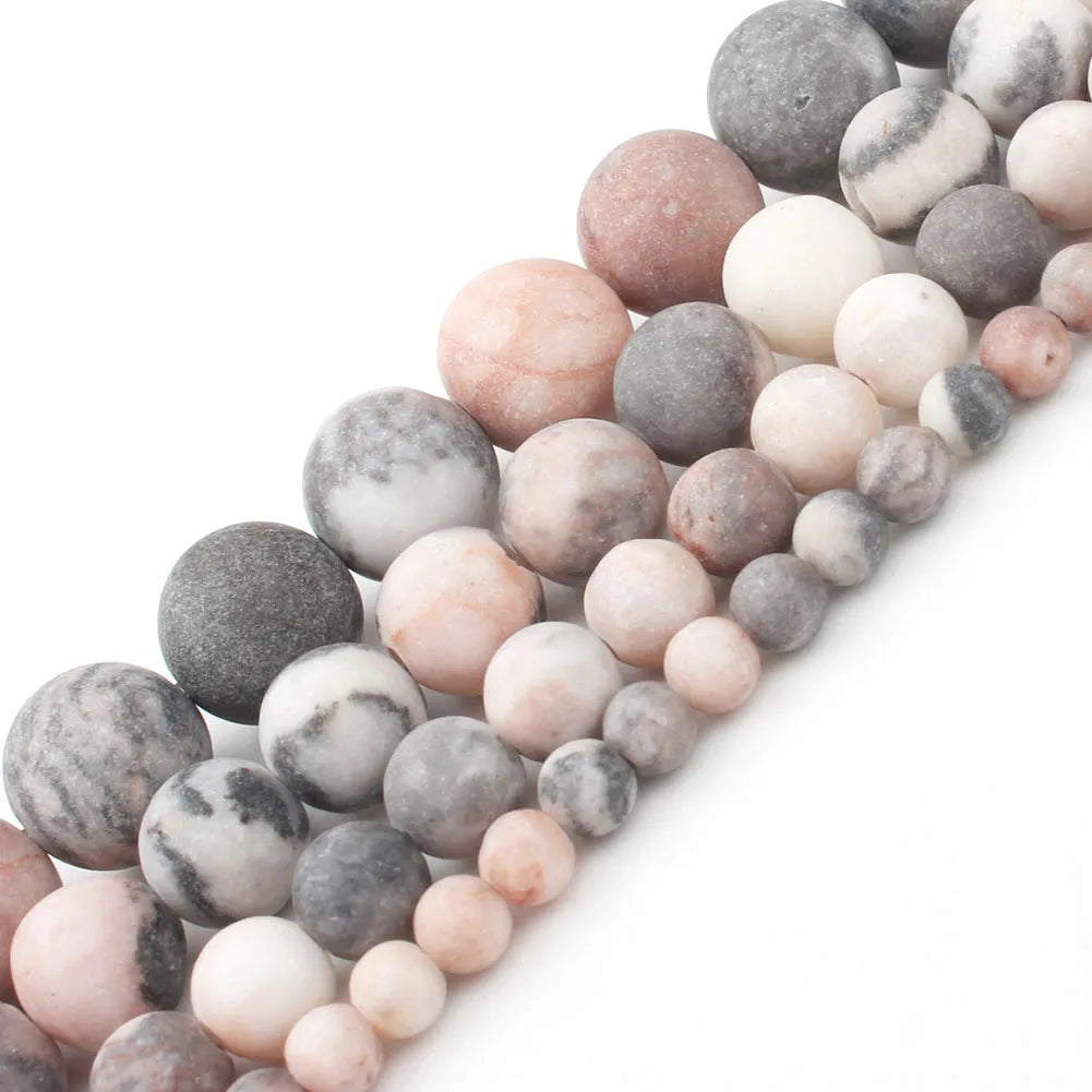 4-14mm Natural Black Volcanic Lava Stone Round Beads 15" Pick Size For Jewelry Making diy Bracelet