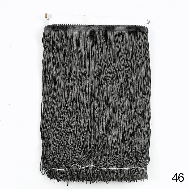 Lace Trim Fringe Tassels 2/5/10M, 30cm Long, For Curtain, Sewing, DIY Accessories - 46 / 30cm-10Yards