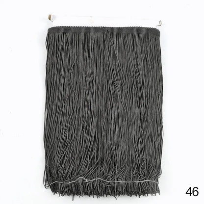 Lace Trim Fringe Tassels 2/5/10M, 30cm Long, For Curtain, Sewing, DIY Accessories - 46 / 30cm-10Yards