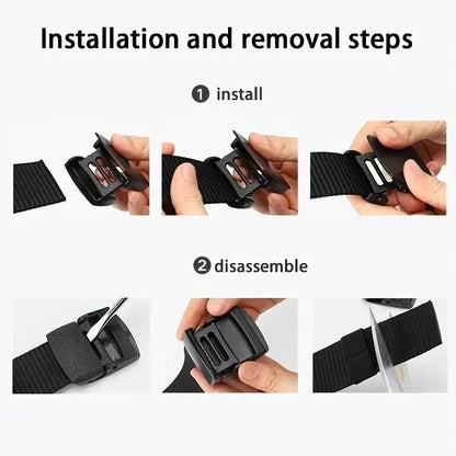Men's Belt Outdoor Casual Canvas Belt Metal Free Training Nylon Tactical Belt With Pants Jeans Belt Sports Belts For Men Wome