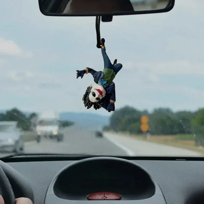1PCS Automobile Pendants Car Supplies Clown Car Pendant Car Decoration Rearview Mirror Pendant