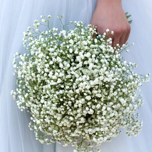 Artificial Plastics Gypsophila Flower Outdoor Garden Party Courtyard Home Vases Table Wedding Bridal Bouquet DIY Gifts Access