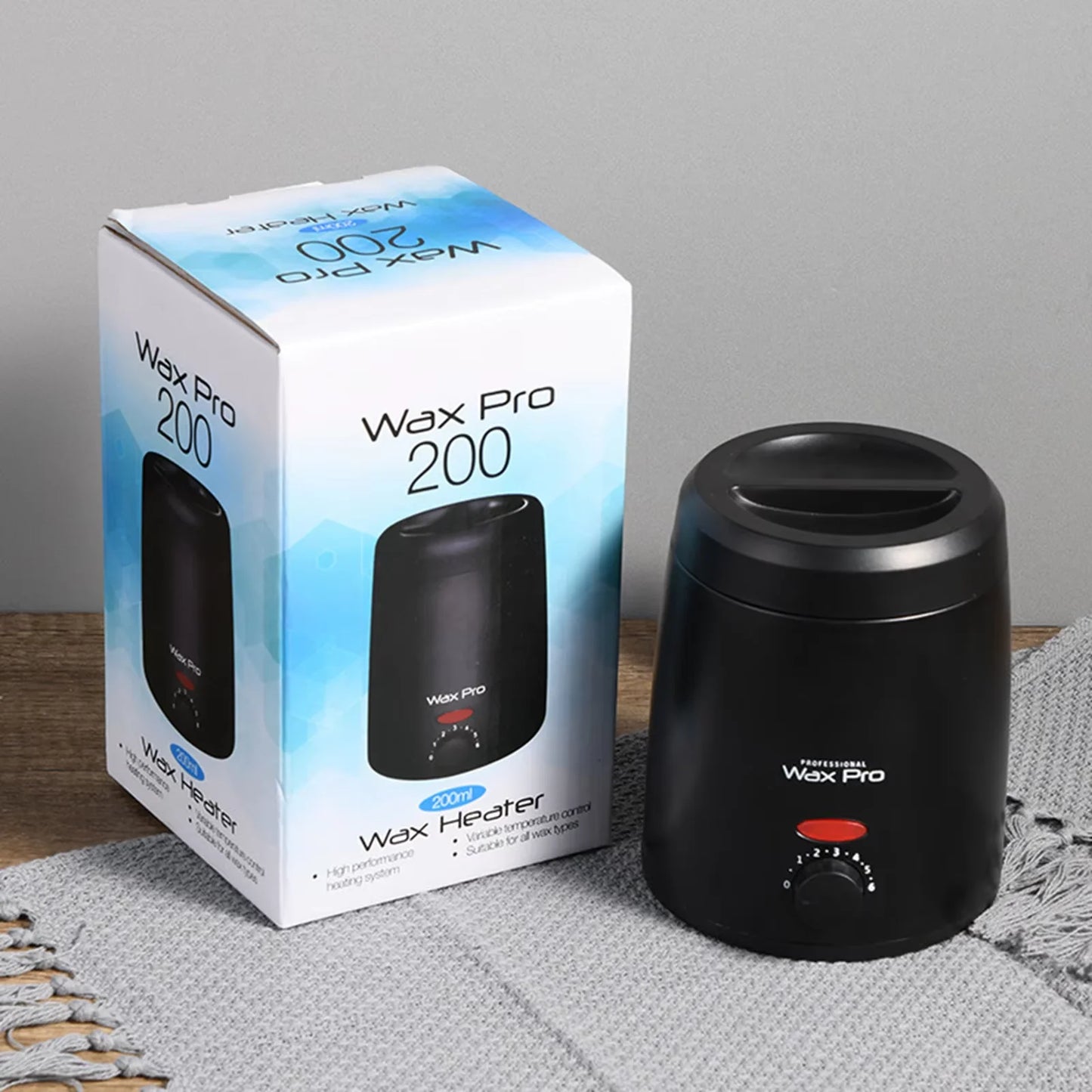 Temperature Wax Heater Control Wax Melting Furnace Adjustable Temperature Rapid Heating Easy to Clean The Whole Body Epilator