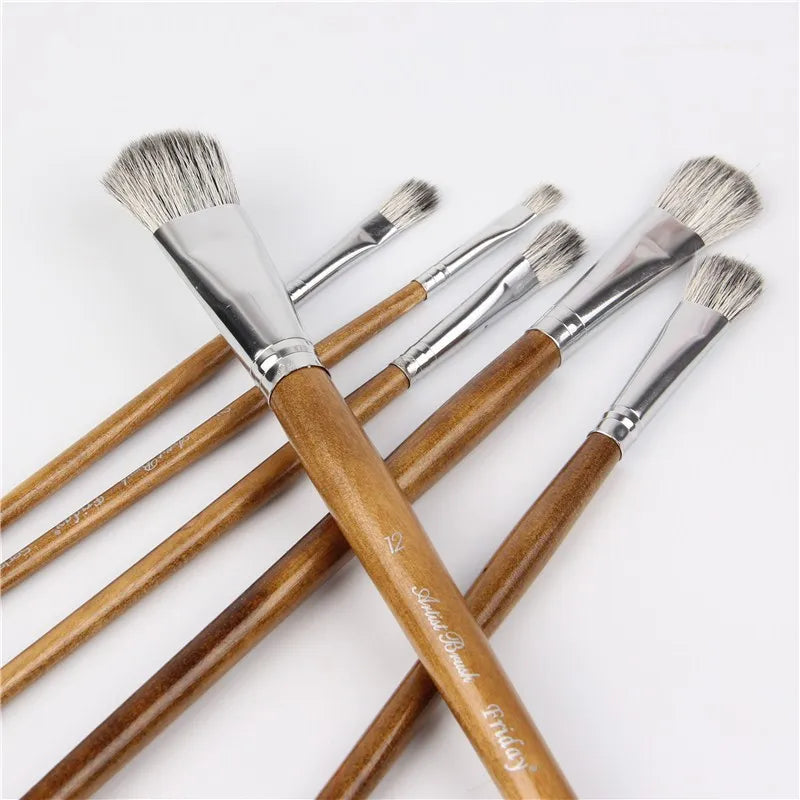Squirrel hair brush Watercolor Acrylic Paint Brush Art Supplies Set For Drawing Painting brush pen artist oil painting brushe