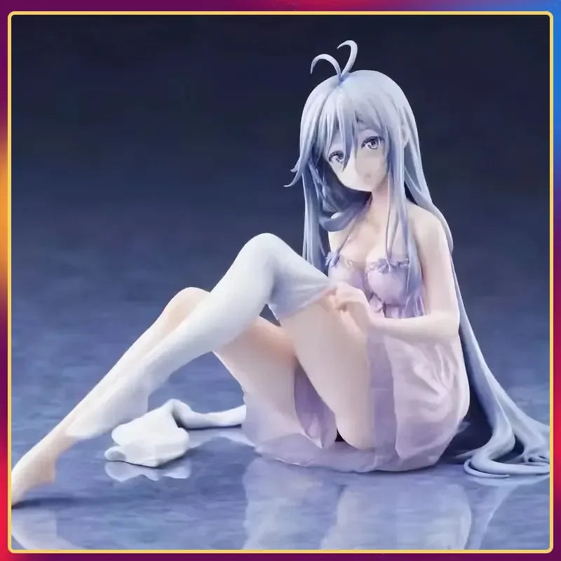 10cm 86-Eighty Six Vladilena·Milize In Pajamas Anime Girl Figure Model Statue Collection Desktop Decoration Ornament Toys Gif