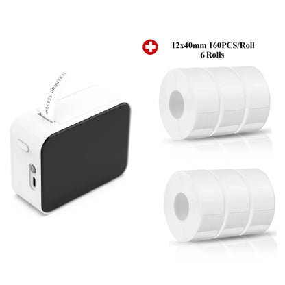 MarkLife P15 Mini Portable Thermal Printer Wireless Bluetooth-compatible Label Tag for Home Office Labeling Sticker Machine -