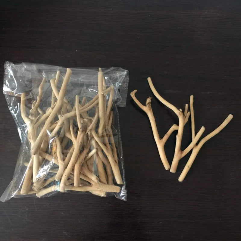 250g/125g/60g Natural Driftwood DIY Materials Wood Retro Wooden Craft Fish Tank Ornament Aquarium Adornment Home Decoration