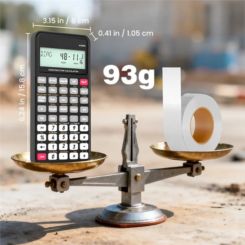 Construction Calculator Construction Calculator With Writing Tablet For Contractor Concrete