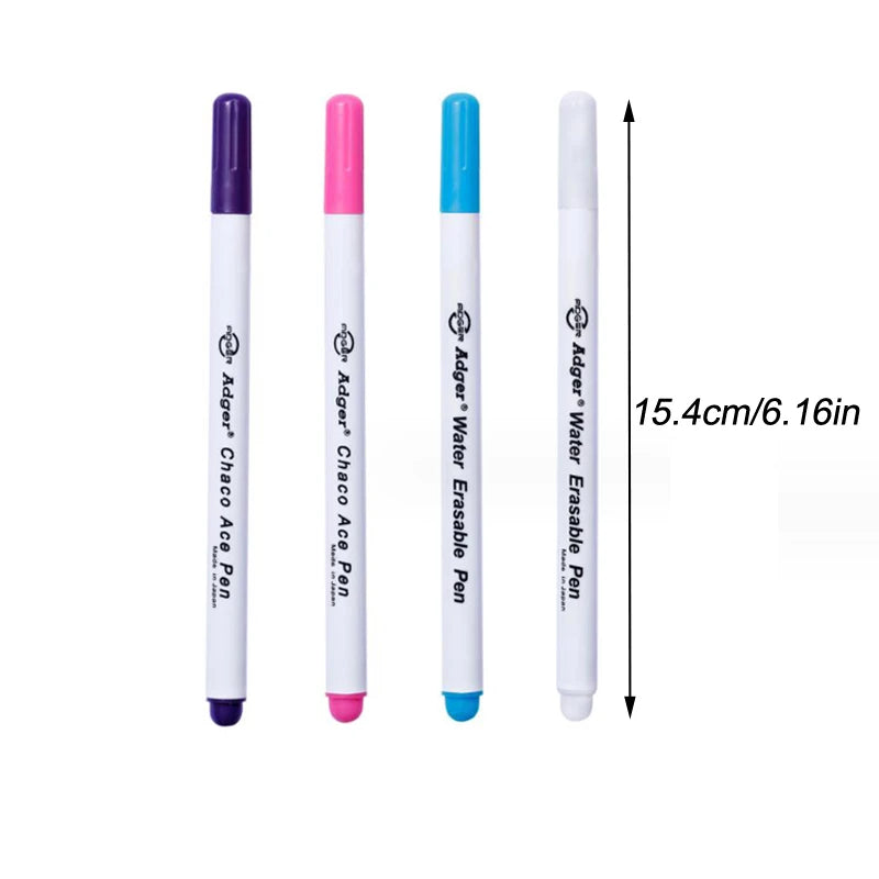 Erasable fabric marker Marker pen Cross-stitch sewing tools can be used with water-soluble ink pens for embroidery