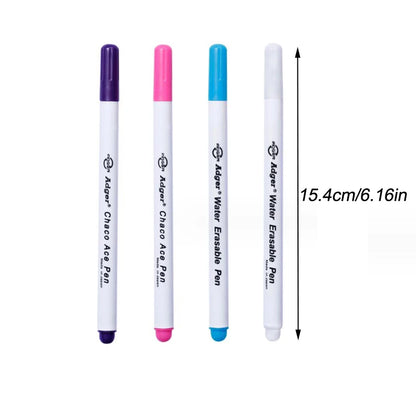 Erasable fabric marker Marker pen Cross-stitch sewing tools can be used with water-soluble ink pens for embroidery