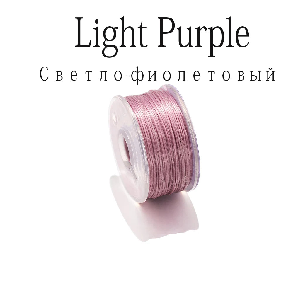 50Yards Nylon Bead Thread Nonelastic Beading Threads Seed Beads Cord Thread for DIY Bracelets Necklace Jewelry Making Supplie