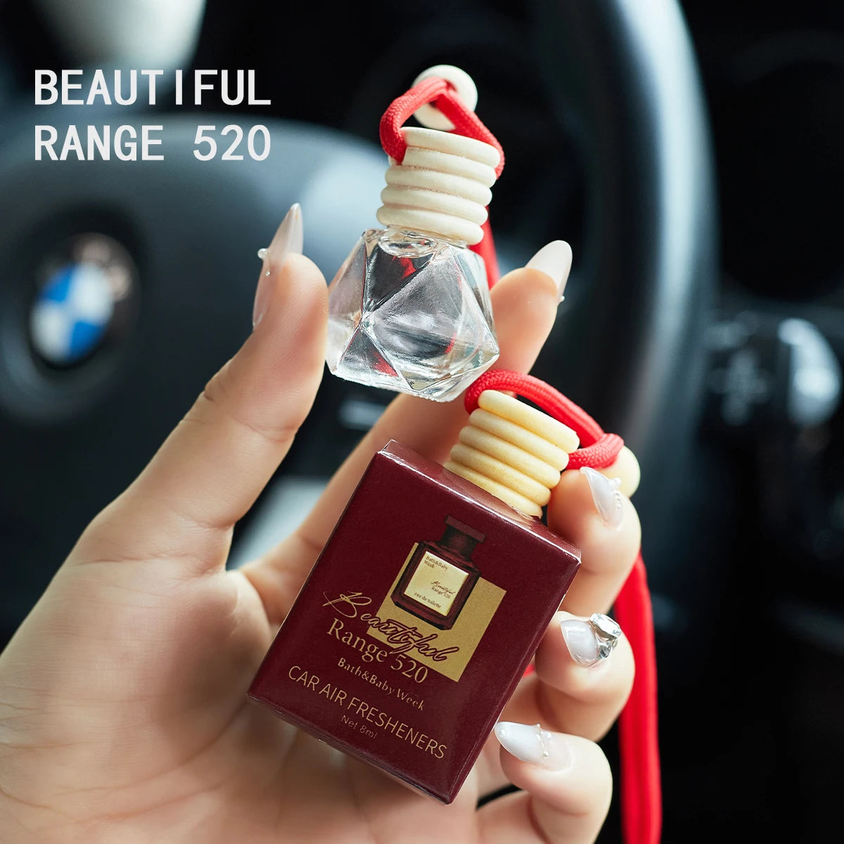 Perfume Car Perfume, a Car Fragrance Used for Car Interior Accessories, a Long-Term Car Air Freshener, Keep charming and Fres