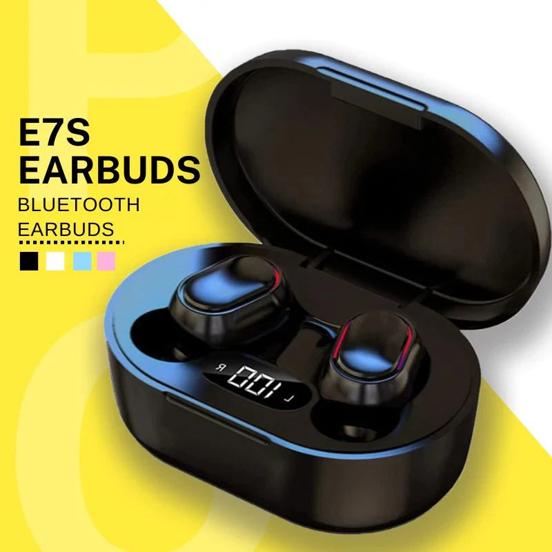 E7S TWS Wireless Headphones Bluetooth Earphone Control Sport Headset Waterproof Microphone Music Earphone Work On All Smartph
