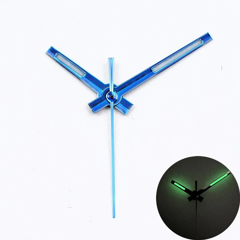 Quality Index 8 Colors Polished Silver Gold Watch Hands C3 Bgw9 Green Blue Bright Luminous For Nh35 Nh36 NH34 Movement Seik M