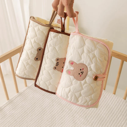 Foldable Portable Diaper Changing Pad Baby Infant Diaper Urine Mat for Newborn Simple Bedding Changing Cover Pad