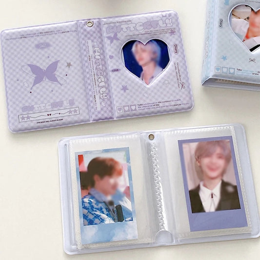 Kpop Photo Album Mini 3 Inch Album Photo Photocard Holder Idol Binder Photo Card Holder Card Collect Book Picture Protector 포