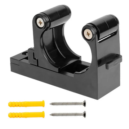 Deemount Mount Bike Hooks Adjustable Bicycle Wall Holder Rack Buckle Hanger Horizontal Vertical Storage Fits 1.0-2.8 Inches T