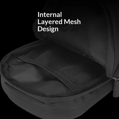 HOMEFISH 1PC Black Motorcycle Leg Bag Waterproof Rider Waist Bag Cycling Bike Crossbody Bag Motorcycle Equipment