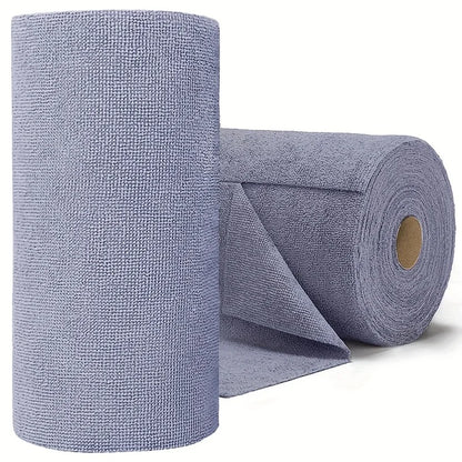 20 Sheets/Roll Microfiber Dishcloth – Multi-Functional Double-Sided Kitchen Cloth, Ideal for Utensil Cleaning, Kitchen Access