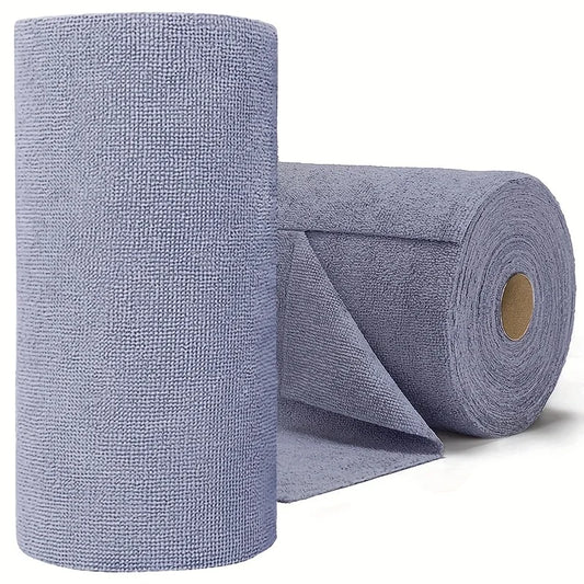 20 Sheets/Roll Microfiber Dishcloth – Multi-Functional Double-Sided Kitchen Cloth, Ideal for Utensil Cleaning, Kitchen Access
