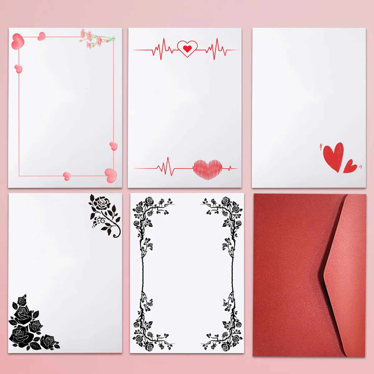 DIY Custom Envelopes Letter, Valentine's Day Letter Customization, Friend Blessing Letters, Company Documents Print, Mail a L