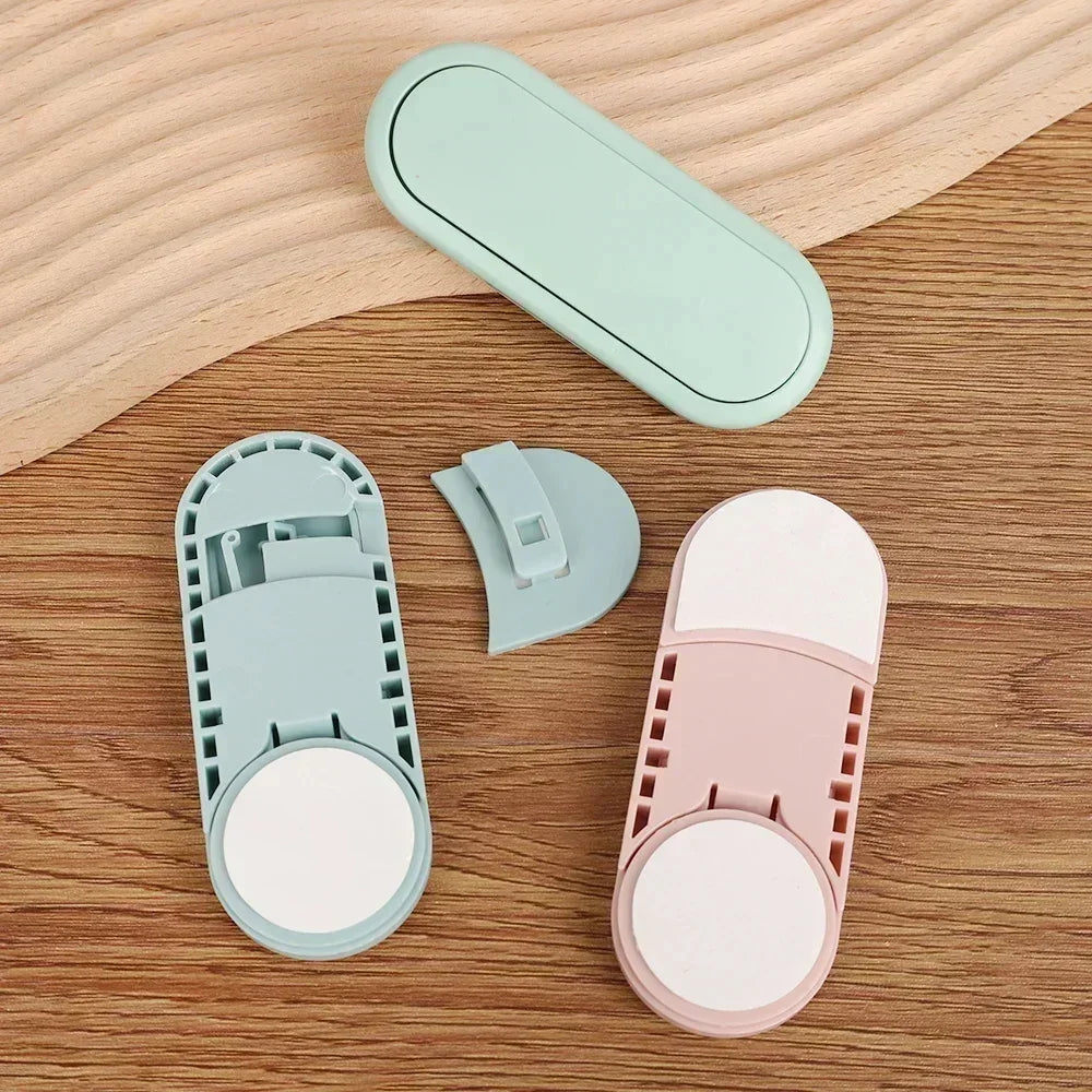 Latch Cabinet Door Protection 5pcs Children's Drawer Safety Baby Anti Pinch Hand Invisible Lock Opposite Door Wardrobe Lock