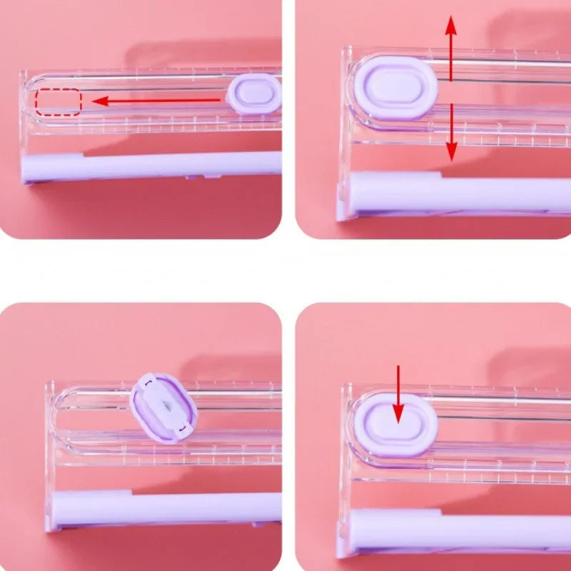 A4 Bidirectional Cutting Paper Cutter with Pull-out Ruler for Photo Trimmers Scrapbook Lightweight Cutting Mat Machine