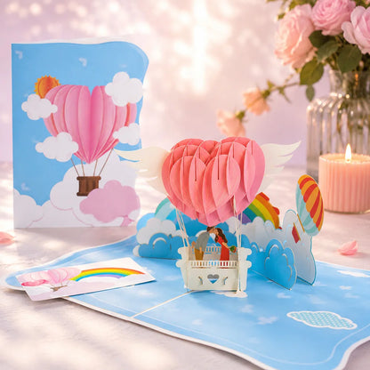 3D Pop Up Flower Greeting Cards Wedding Card Anniversary Thanksgiving Valentines Day Birthday Gift Thank You Card Handmade Ca