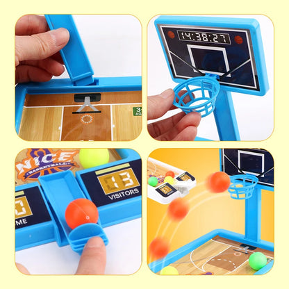 Board Game Mini Basketball Finger Shooting Machine Party Table Interactive Sport Games Parents Children Boys Girls Desktop To