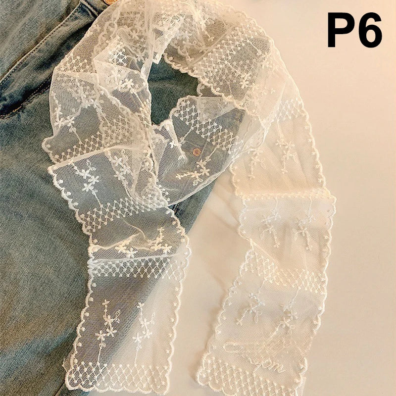 Sweet Lace Elastic Bow Tie Bohemian Waist Chain Belt for Women Fashion Sweater Chain Waist Seal Body Decor Accessories - Styl