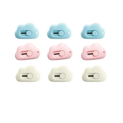 Cute Rabbit Cloud Color Mini Portable Practical Knife Paper Cutting Machine Paper Cutting Machine Razor Blade Office Statione