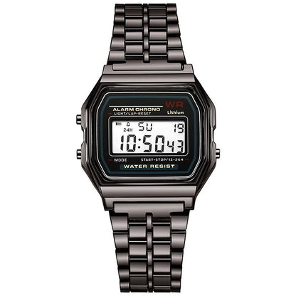 Luxury Rose Gold Women Watches Electronic Digital Display Retro Style Clock Men's Relogio Masculin Reloj Hombre homme - Deep 