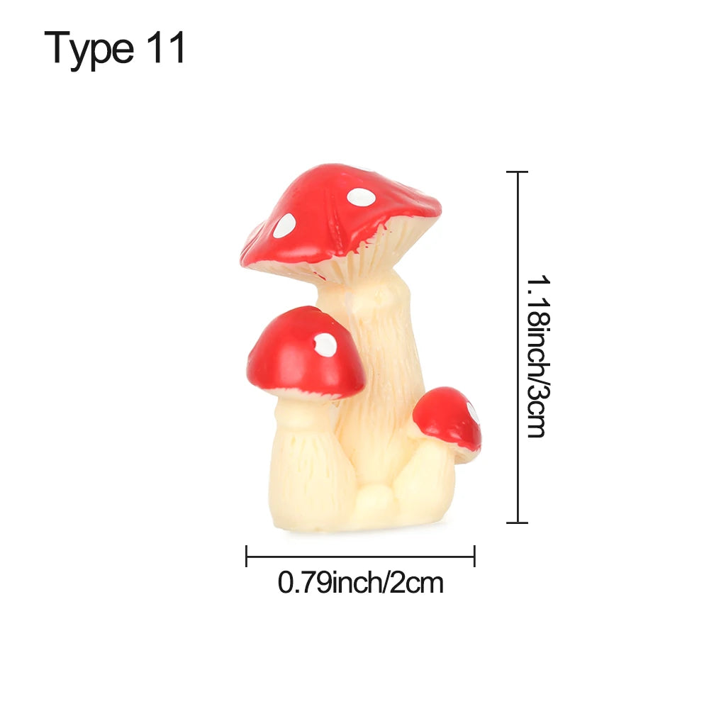 3pcs Table Chairs Miniature Set Mini Fairy Garden Furniture Ornaments Kit for Dollhouse Accessories Home Micro Landscape - 11