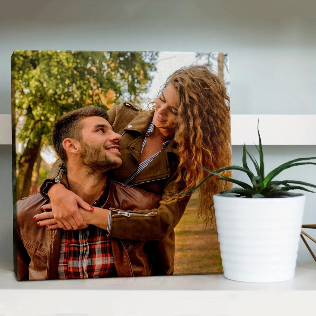 Print Your Own Custom Posters, Framed Custom Canvas Prints for Family Photos, Movie Posters, Home Art Wall Decorations Gift