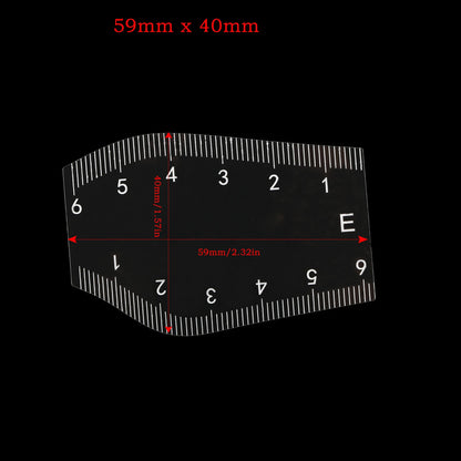 5-Type Eyebrow Shaping Stencil Kit Multi-Style Template Ruler Professional Bros Shaper for Perfect Brow Sculpting Microbladin