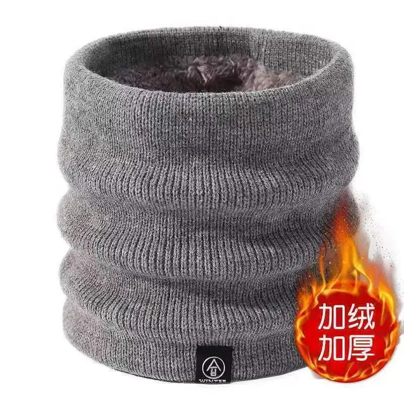Knitted Neck Warmer Sports Scarf Fashion Soft Women Men Face Cover Winter Skating Running Hiking Scarves Thick Cold-proof Col