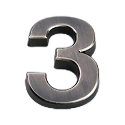 Address Number Good 0-9 3D Numbers Door Plaques 10 Styles Mailbox Number 0-9 Apartment Address Numbers Decor for Yard - 3