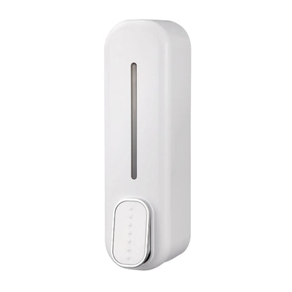 300ml Wall Mount Soap Dispenser Manual Shampoo Shower Gel Dispenser Lotion Container Liquid Hand Soap Dispenser for Bathroom 