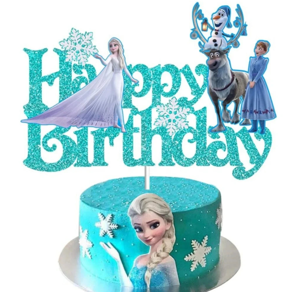 Frozens Princess Party Favors Includes Slap Bracelets Stickers Blowouts Gifts Bag for Girls Anna Elsa Birthday Party Decor Gi