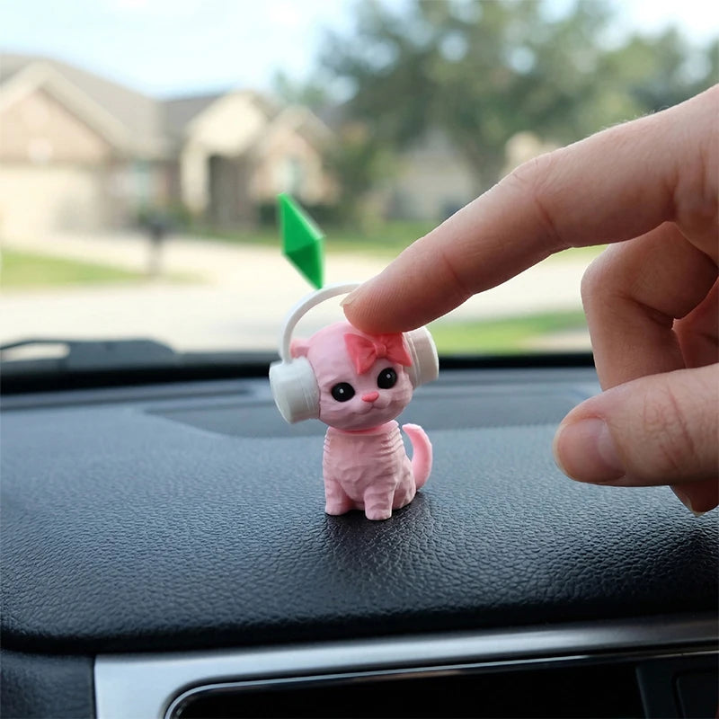 Home Decoration Figure The Doll Foliage Sims Cat Plumbob Dancing Sim Cat Dancing Needoh Cat Car Decoration For Home Decor Ite
