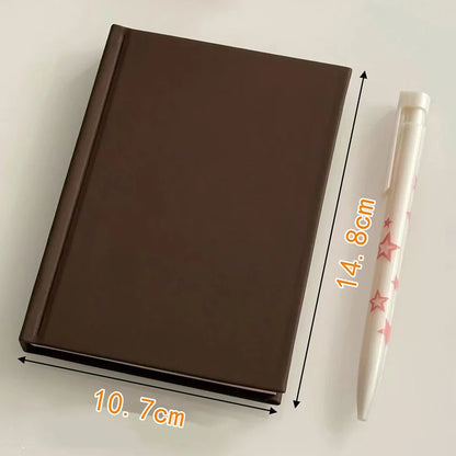 A6 Planner Kawaii Journal - Strawberry Chocolate Pink, Perfect Travel Diary Gift For Girls