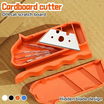 Homemade corrugated cardboard cutter, suitable for making cat scratching boards and DIY plastic crafts.