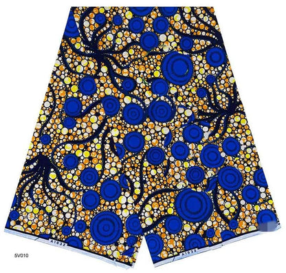 2024 6 Yards 100% Cotton Veritable Wax Pagne African Super Real Holland Wax VL Original Batik Lace Dress Dutch Loincloth