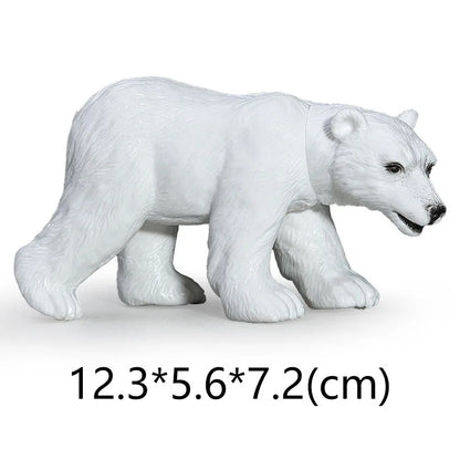 NEW Wild Animal Zoo Tiger Kangaroo Elephant Snake Bear Deer Koala Squirrel Model Figurine Collecta Toy Figures Gift for Child