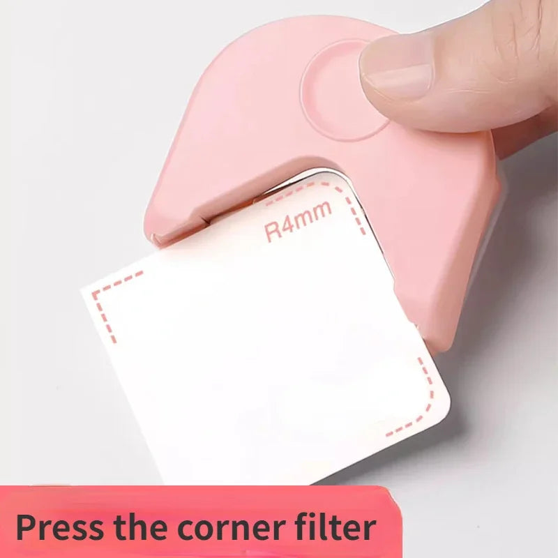circle cutter button maker Corner round machine corner punching portable paper cutter card photo cutting
