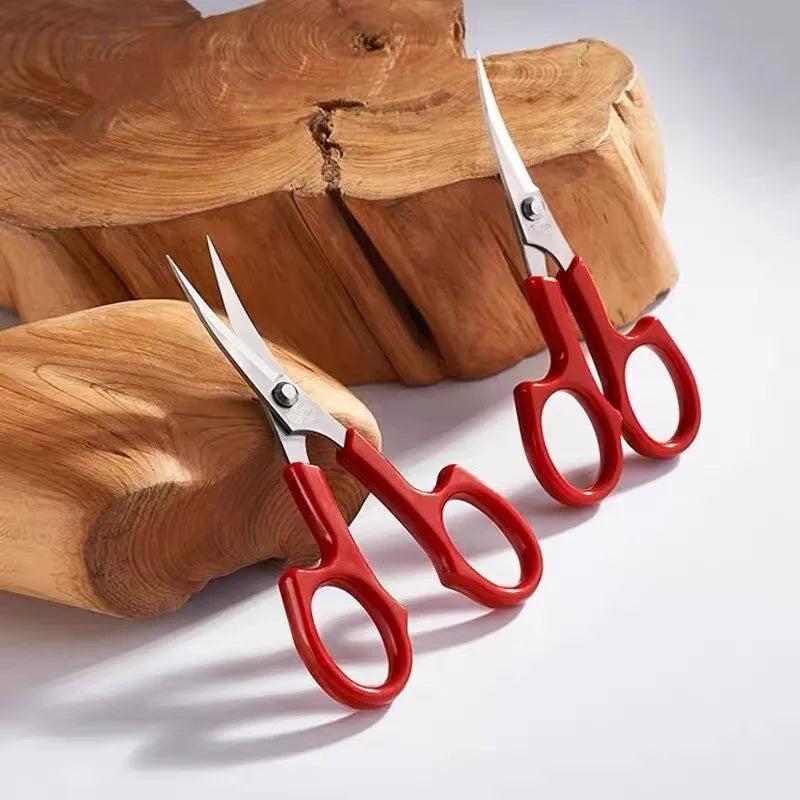 5.5" Bent Head Embroidery Scissors for Needlework Cutting Sewing Fabric Cross Stitch Tailor's Scissor Sewing Tool Cuts Craft 