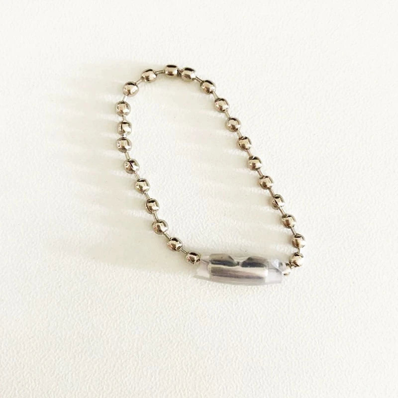 10/20/50/100PCS Pendant Bead Chain Anti-lost Cover Creative Pearl Chain Anti-drop Protective Cover DIY Accessories