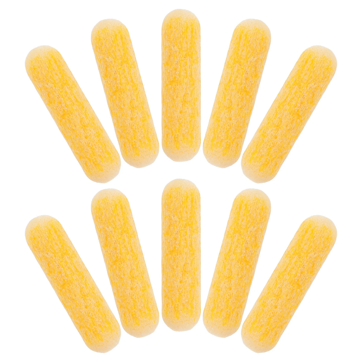 10pcs Paint Marker Replacement Nibs 8Mm Fine Tip For Detailed Painting Repair Durable Nylon Brush Tips Permanent Marker Refil